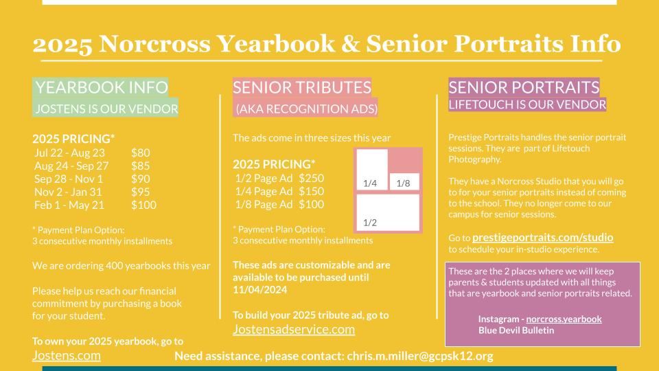 Yearbook Infographic 